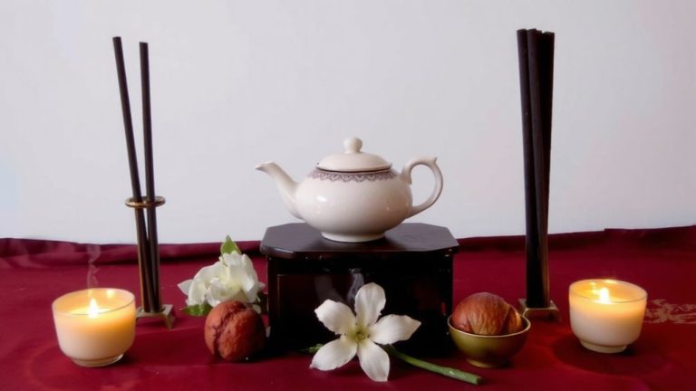 ancestral tea offering ritual
