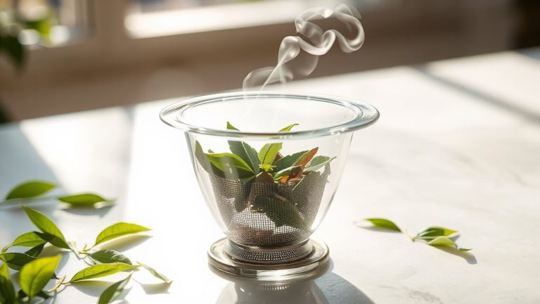 best glass tea strainers