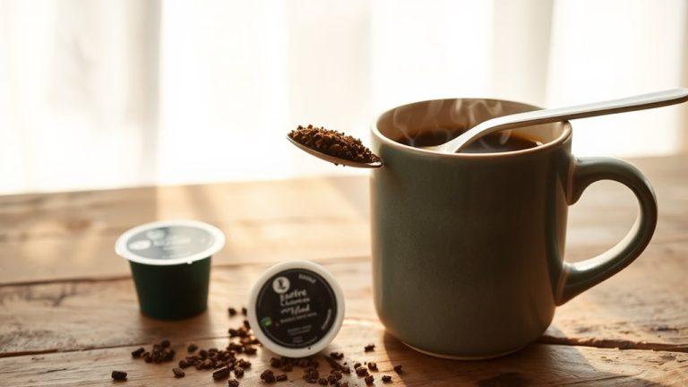 best half caff k cups
