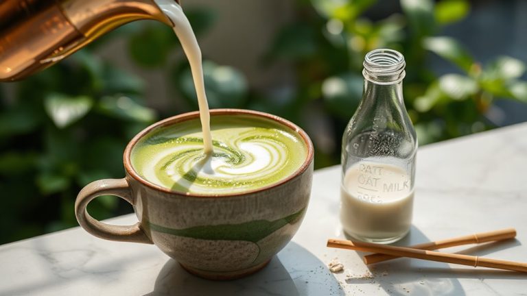 best milk matcha latte