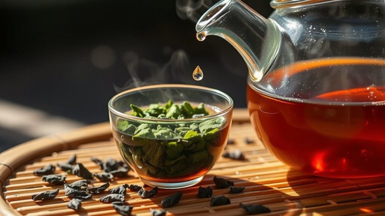 bold smoky green teas