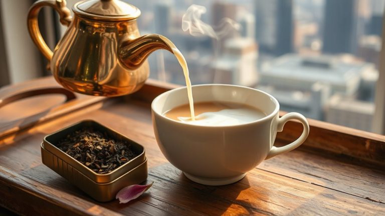 creamy hong kong milk tea