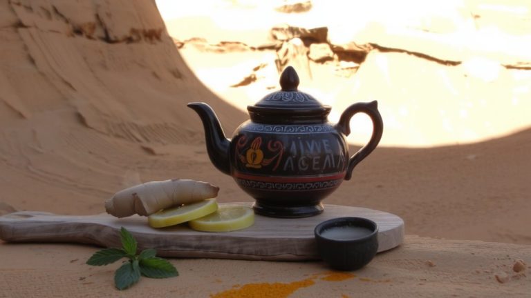egyptian ginger lemon infusion