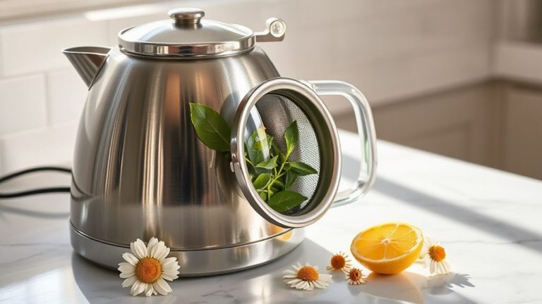 electric kettles with infuser