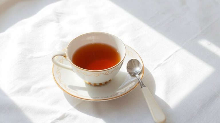 elegant tea cup experience