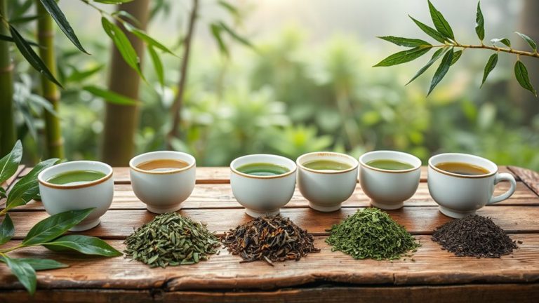 green tea flavors wellness