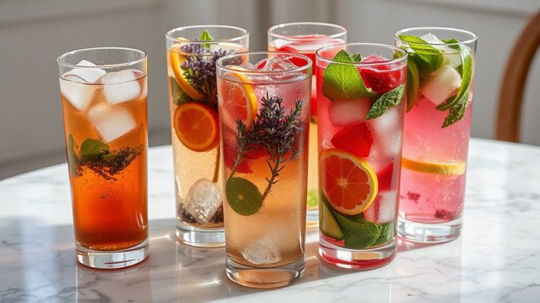 herbal teas for iced refreshment