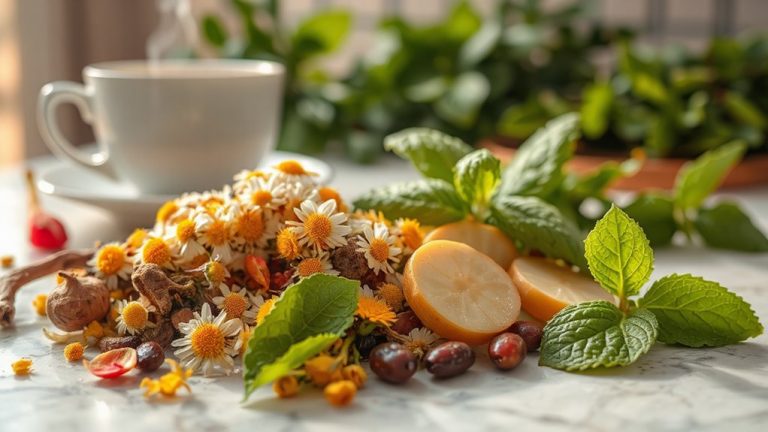 herbal teas for radiant skin