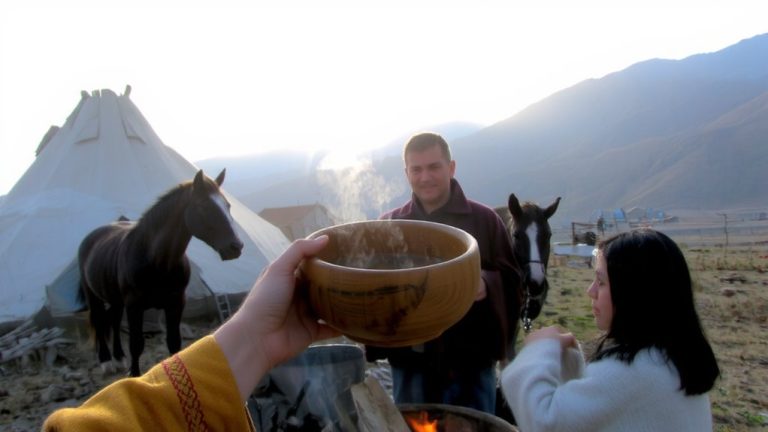 kumiss flavored tea tradition