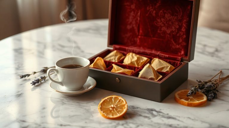 luxurious tea boxes