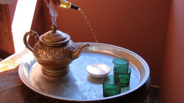 moroccan mint tea ritual