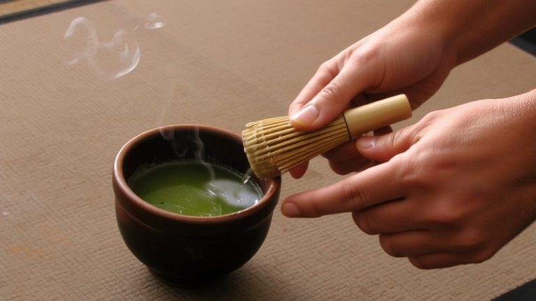 precision in matcha whisking
