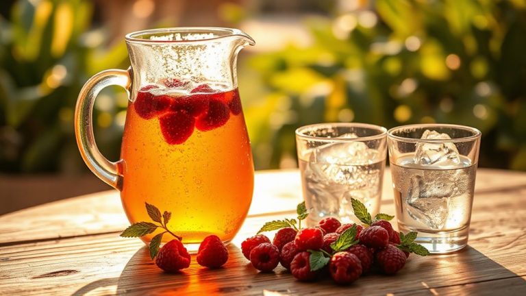 raspberry iced tea recipes