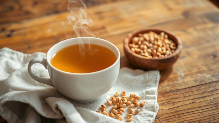 rich toasty buckwheat tea