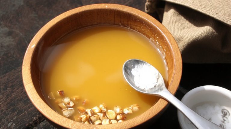 salty buttered roasted barley tea