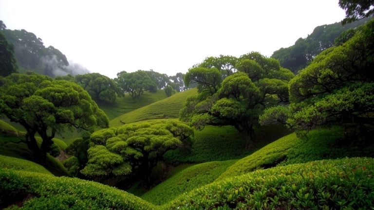 satellite monitoring of yunnan tea forests