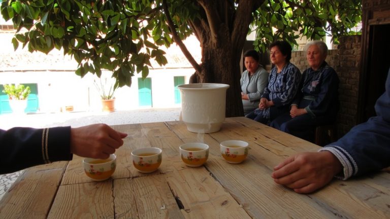 seven cups tea symbolism