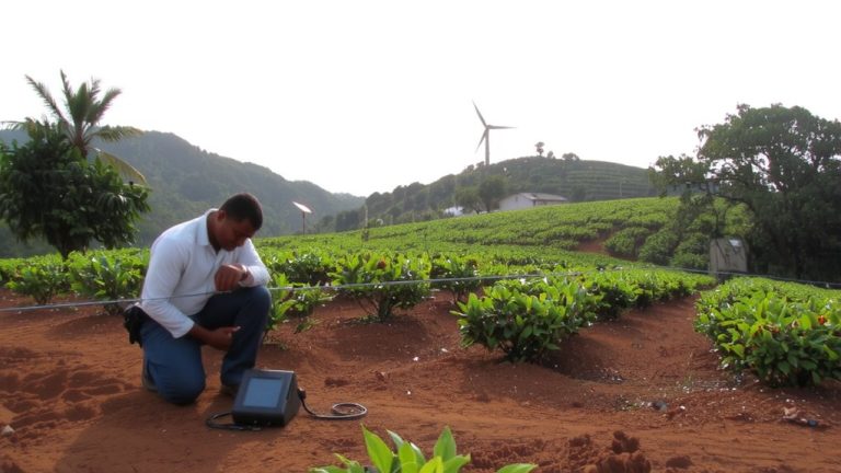 solar powered smart irrigation