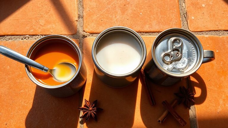 sweet creamy canned thai teas