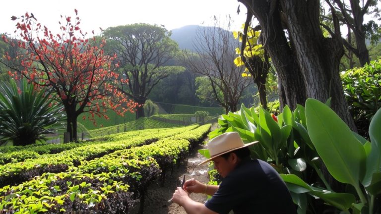 tea and fruit inter cropping