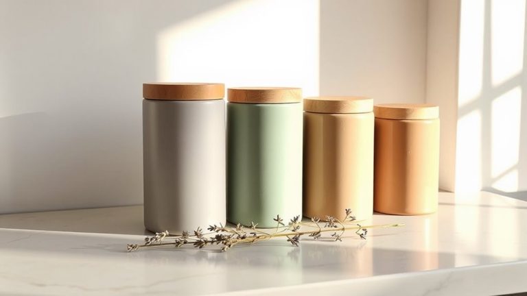 tea containers for countertops