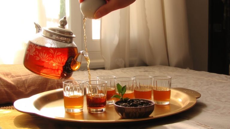 tea pourings show generosity
