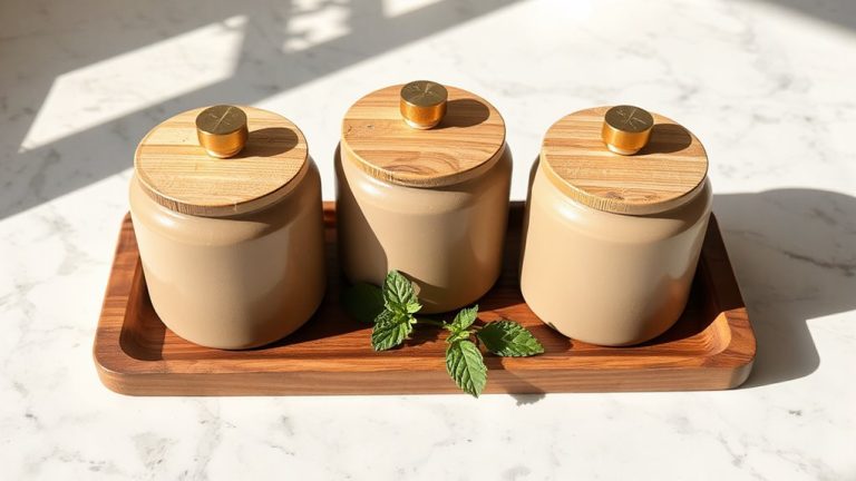 tea storage with humidity indicators