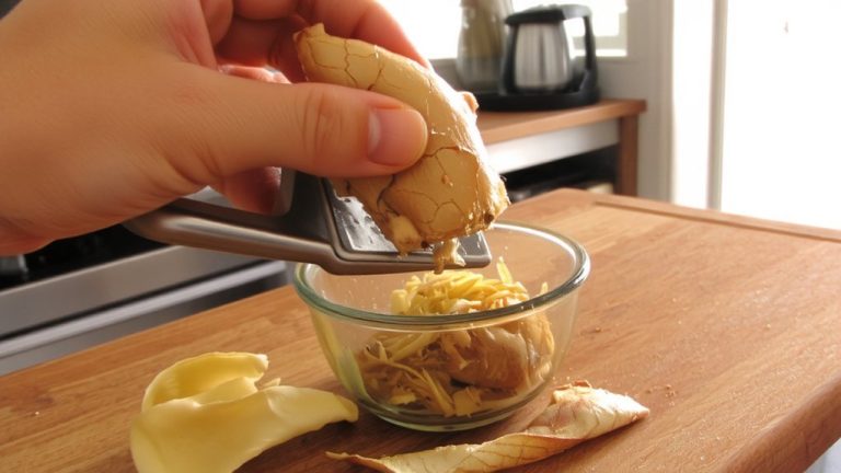 use a microplane grater